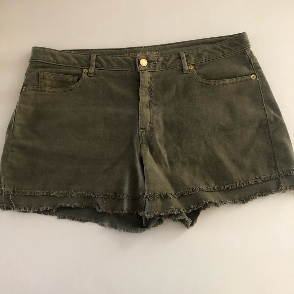 Michael Kors Women’s  Shorts Size 12 Stretch Chino Flat Front